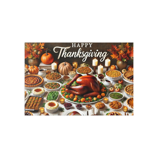 Happy Thanksgiving Postcard